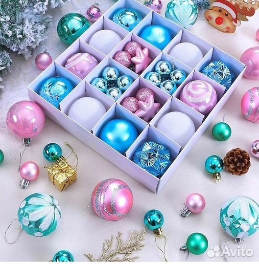 Новогодние игрушки на елку