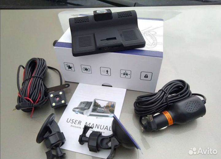 Видеорегистратор 3 камеры