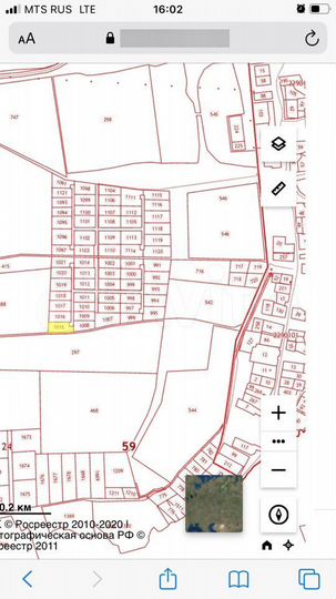 Участок 18,5 сот. (СНТ, ДНП)