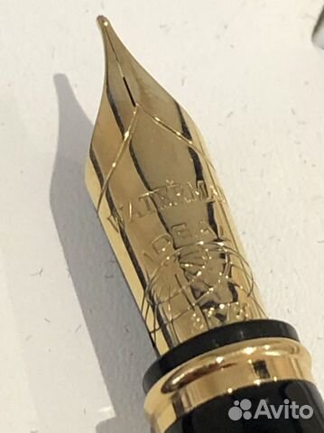 Перьевая ручка Waterman Ideal 18k 750gold (золото)