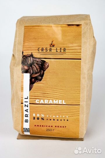 Кофе Бразилия, Coffee Casa Lia Caramel