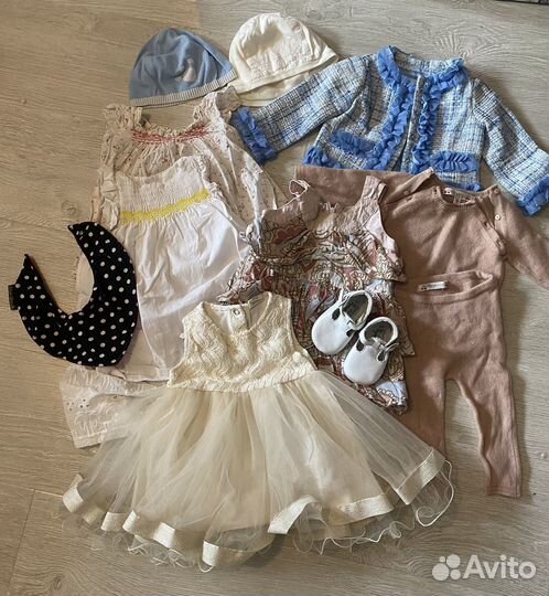 Детские вещи пакетом на девочку 6-12