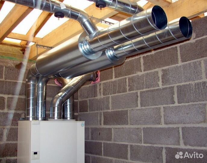 Монтаж вентиляции