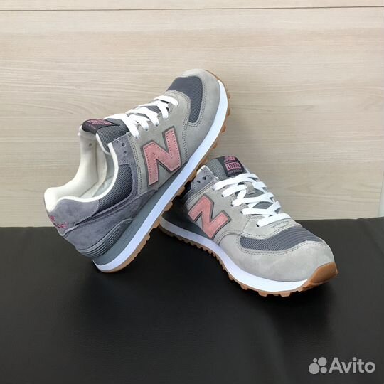 Кроссовки New Balance 574 женские серые