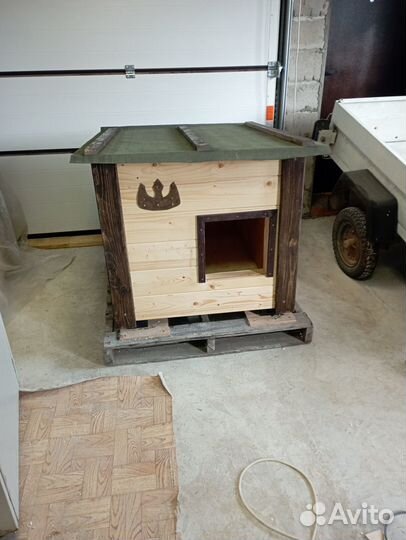 Будка для собаки утепленная