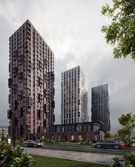 2-к. квартира, 55,9 м², 21/24 эт.