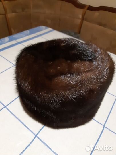 Шапка норковая женская