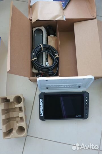 Эхолот Lowrance Elite FS 9 RUS с датчиком 3 в 1-ом