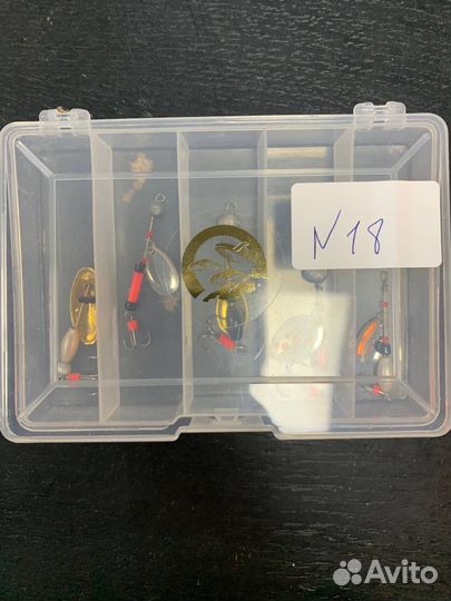 Набор блесен в кейсе