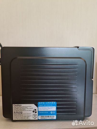 Ибп Ippon Back Office 600