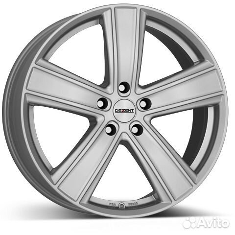 R18 5x112 8J ET40 D70,1 Dezent TH silver