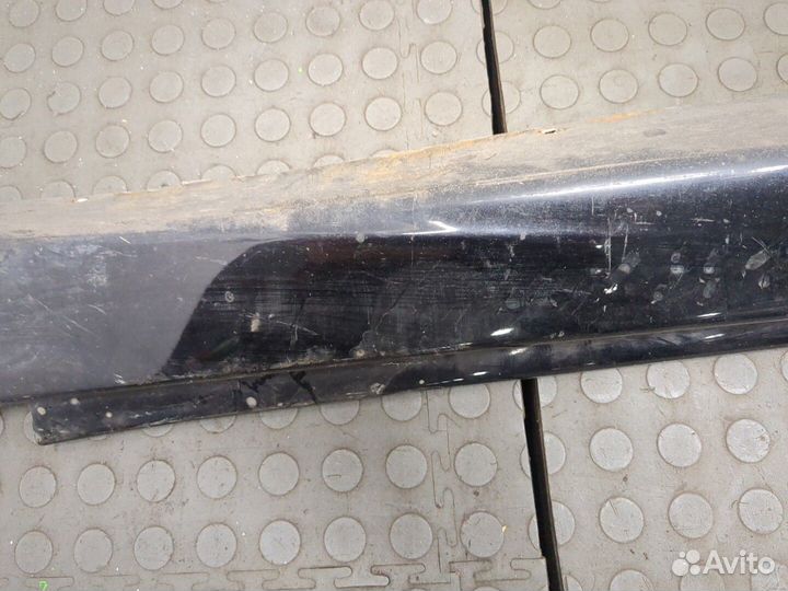 Накладка на порог Mitsubishi Grandis, 2009