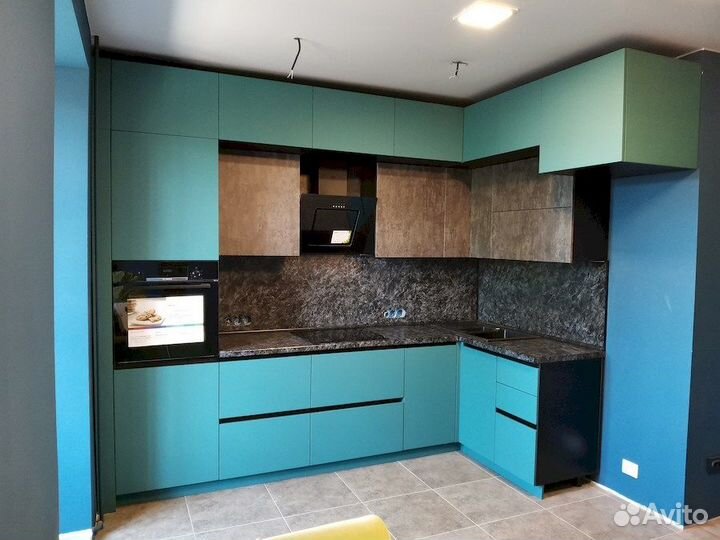 Кухня с антресолями (реальная цена) кс07 20458