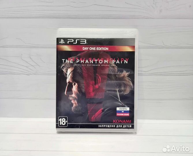 Игры PS3: Metal Gear Solid V: The Phantom Pain