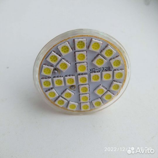 Светодиодная лампа 5 Вт 220 В с цоколем GU10