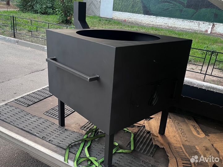 Печь для казана 100 литров