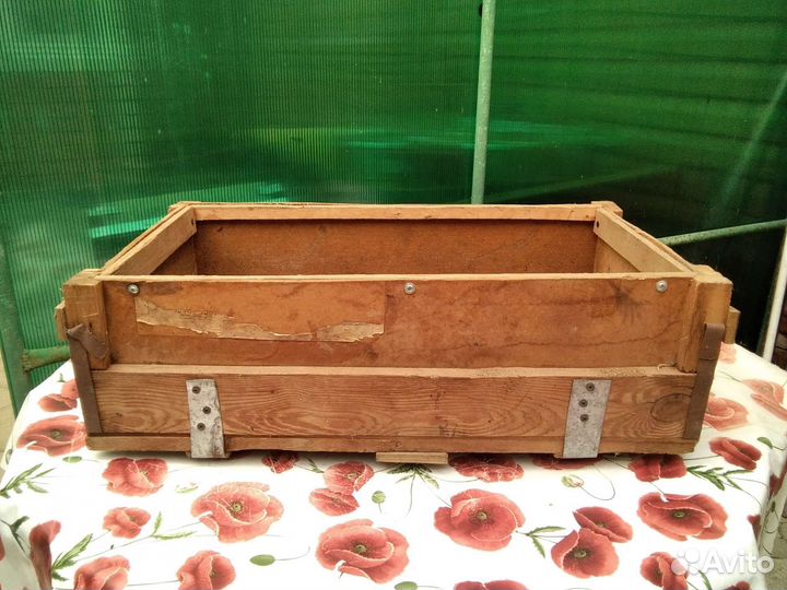 Ящик деревянный