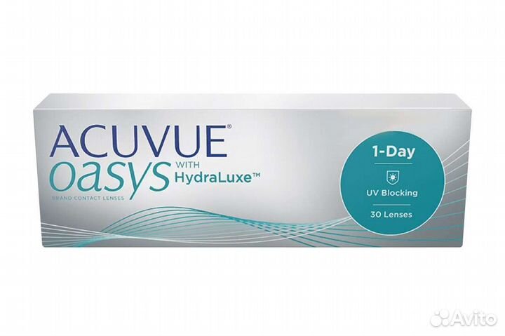 Линзы новые acuvue oasys