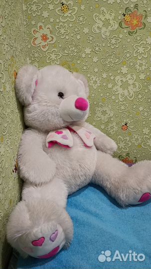 Большая мягкая игрушка медведь