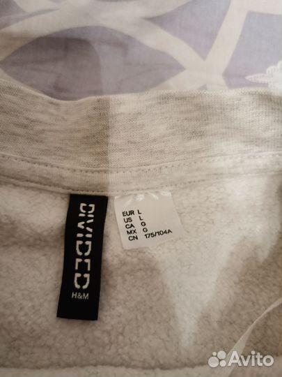 Кроп худи толстовка байка свитшот H&M