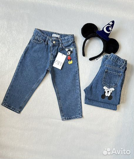 Джинсы zara для девочки