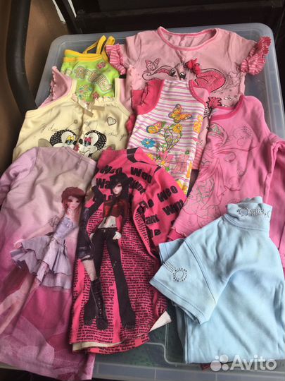 Детские вещи на 3-4 года пакетом