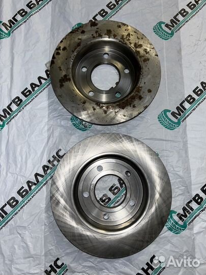 Диски тормозные задние brembo на Mazda 3