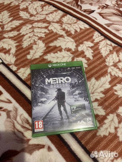 Диск Metro exodus(xbox one)