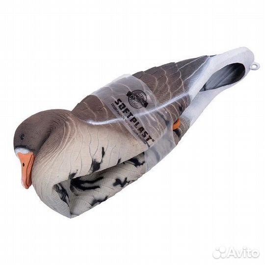 Чучела гусей белолобый softplast 3D