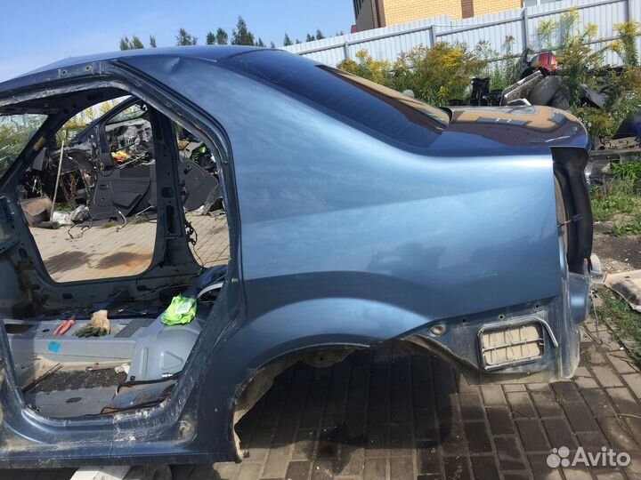 Крыло заднее левое renault logan 1