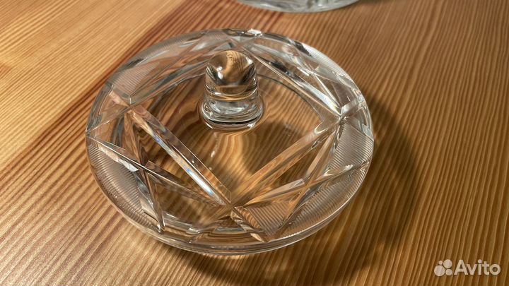 Кувшин хрустальный 1,5 л с крышкой