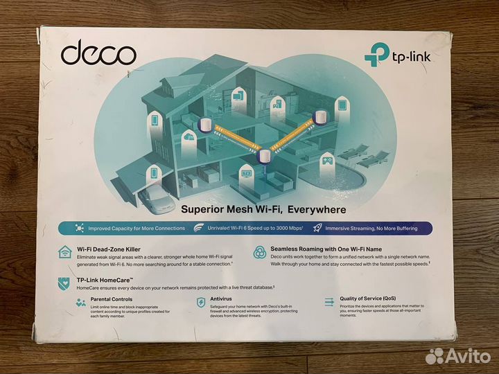 Mesh Wi-Fi TP-Link Deco X60 (AX3000)