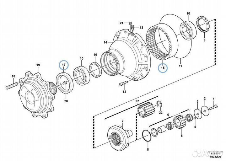 157-0739 Сальник ступицы экскаватор погрузчик