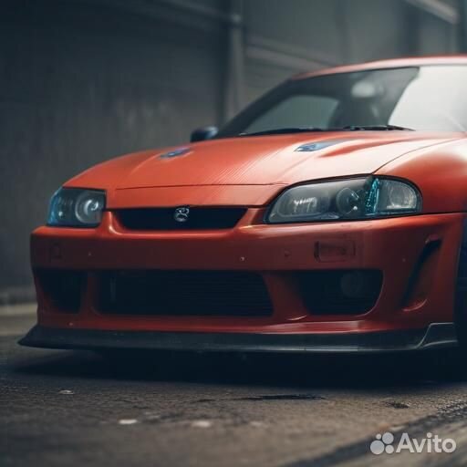 Установка губы на бампер автомобиля