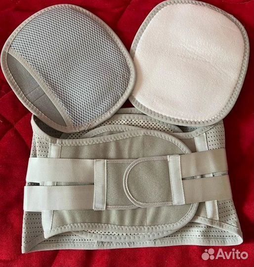 Пояснично-крестцовый бандаж с накладками