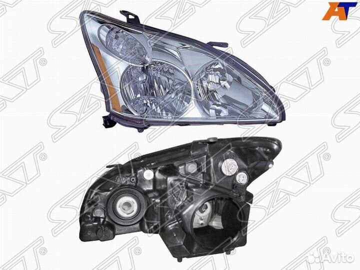 Фара toyota harrier /lexus RX330 03-08 RH галоген