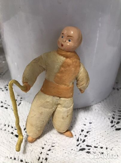 Ватные елочные игрушки СССР