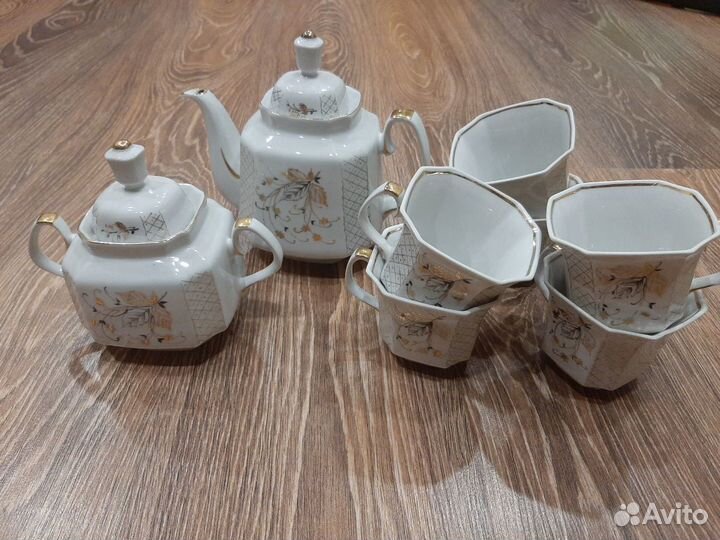 Сервиз Чайный СССР Фарфор
