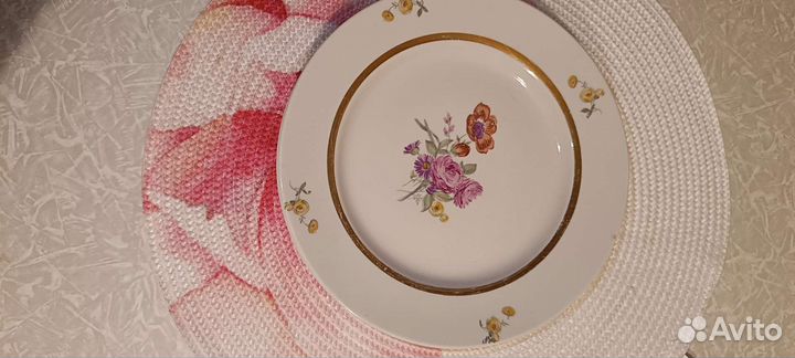 Тарелки СССР, Мейсенский букет