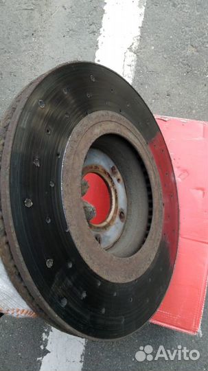 Передние тормозные диски хендай санта фе 2013 гв