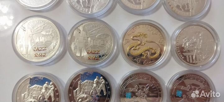 Монеты серебро