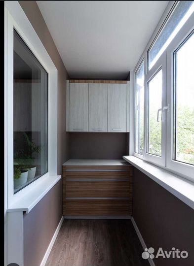 Утепление и отделка балконов и лоджий