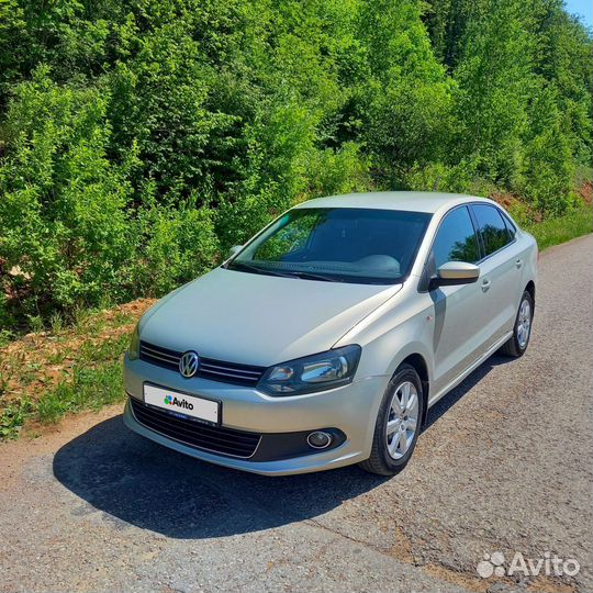 Volkswagen Polo 1.6 AT, 2013, 156 000 км