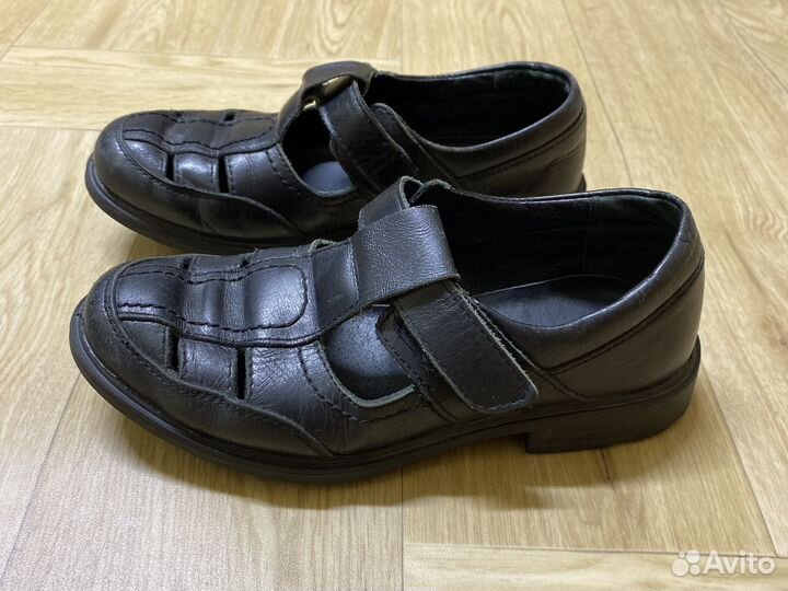 Туфли школьные 34р на мальчика