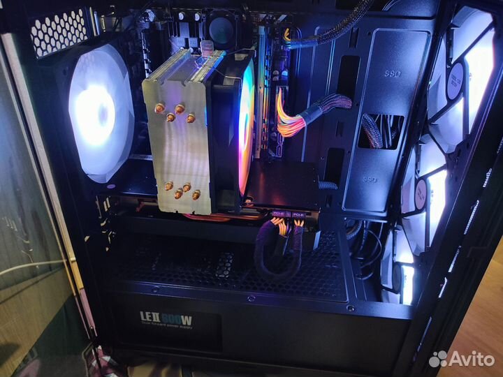 Игровой пк Intel 12 core, RX-5700 XT, 32 Gb, 512