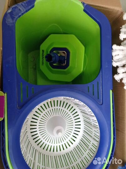 Швабра с отжимом Гринвей