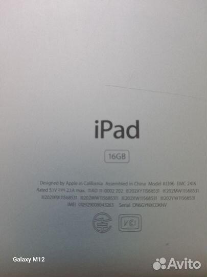 Планшет apple iPad