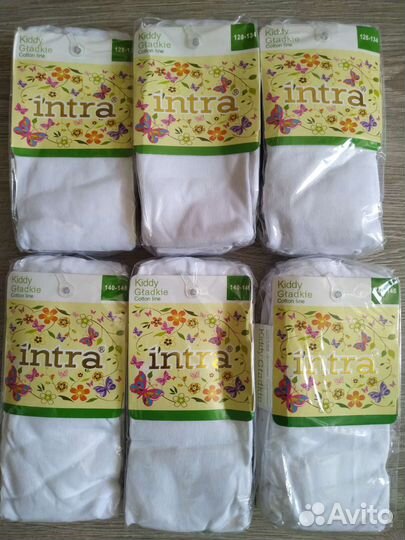 Колготки белые