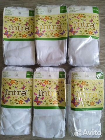 Колготки белые