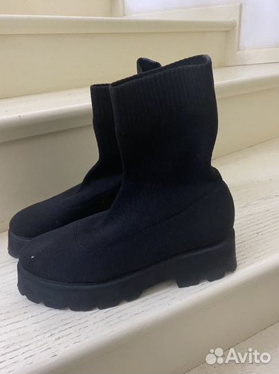 Сапожки тканевые